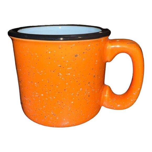Pumpkin Spice orange speckled 10oz  mug - Picture 2 of 2